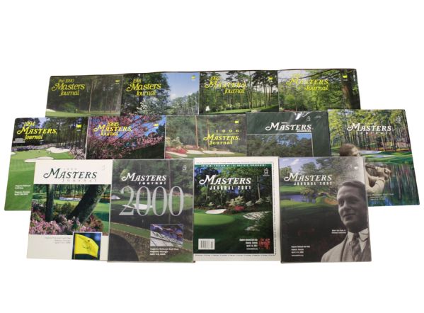 1990-2002 Full Set of Mint Masters Journals