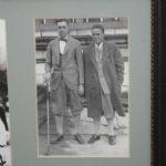 Francis Ouimet Framed Autograph Sourced from Collection of Mark Emerson JSA COA