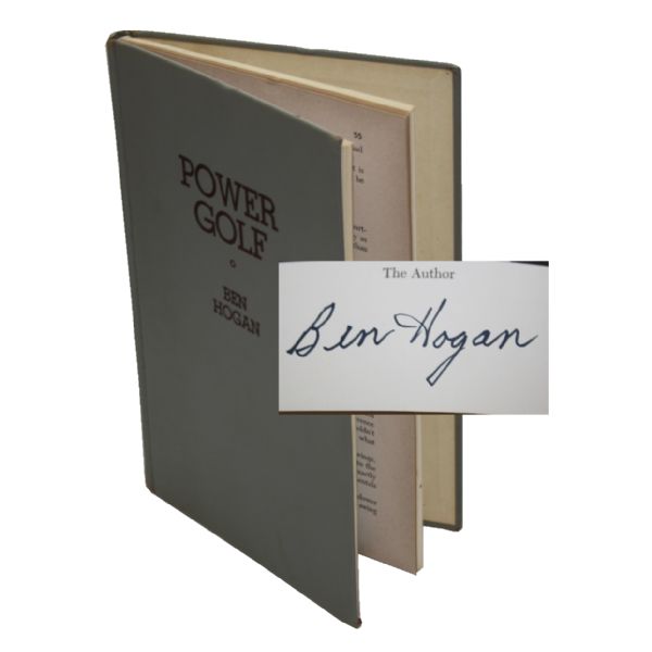 Ben Hogan Signed Power Golf Book - 9th Printing (1952)-JSA COA