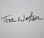 Tom Watson Signed Book 'The New Rules of Golf' JSA COA