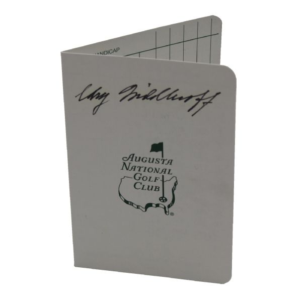 Cary Middlecoff (1955 Champion)Signed Augusta National Masters Scorecard JSA COA