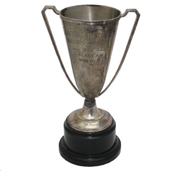 1934 Amatuer Tophy - Springfield District Golf Championship - Herman Keiser