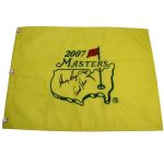 2007 Masters Embroidered Flag Signed by The Big Three JSA COA