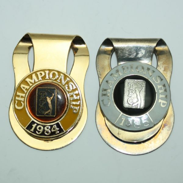 1984 and 1985 TPC Players Championship Money Clips