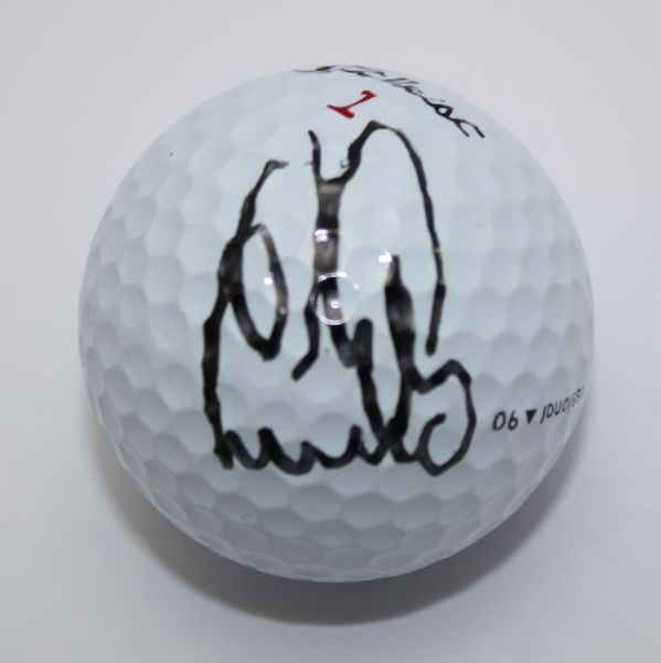 Ernie Els Signed Golf Ball JSA COA
