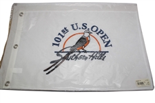 2001 US Open Southern Hills Embroidered Flag-Original On Course Packaging Intact!
