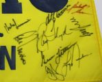 32 U.S. Open Winners Multi Signed Champs Flag-100th U.S. Open @ Pebble Beach JSA COA