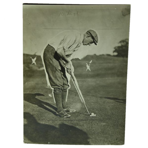Francis Ouimet Original 5x7 Black and White Photo 