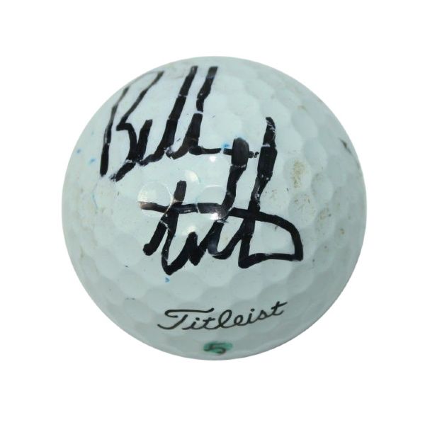 Bubba Watson Signed Personal Used Golf Ball - 2010 Deutsche Bank JSA#L29743