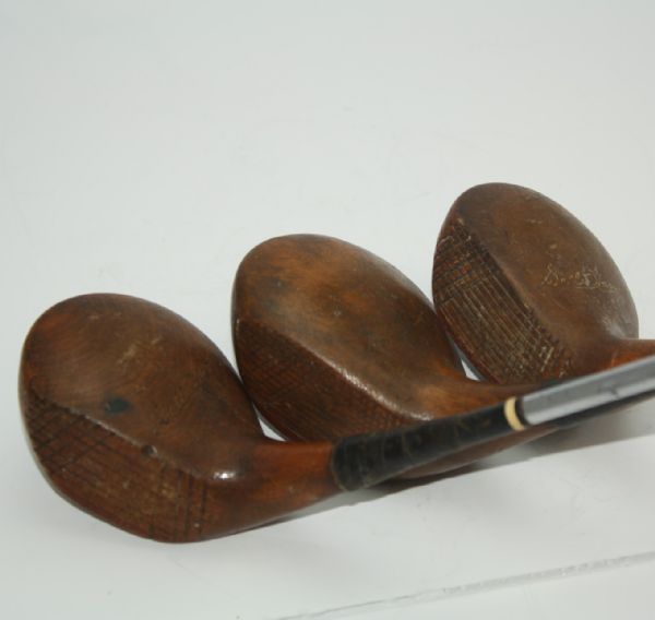 Walter Hagen Woods - Driver, Two, and Three Wood - Persimmon Heads