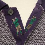 Bobby Jones Masters Logo Golf Shirt - Size Large