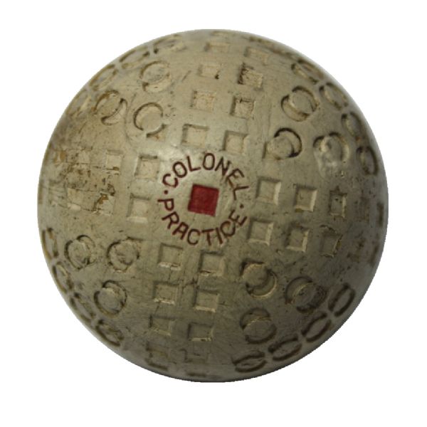 Colonel Practice Mesh Vintage Golf Ball