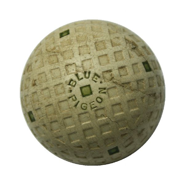 Blue Pigeon Mesh Vintage Golf Ball