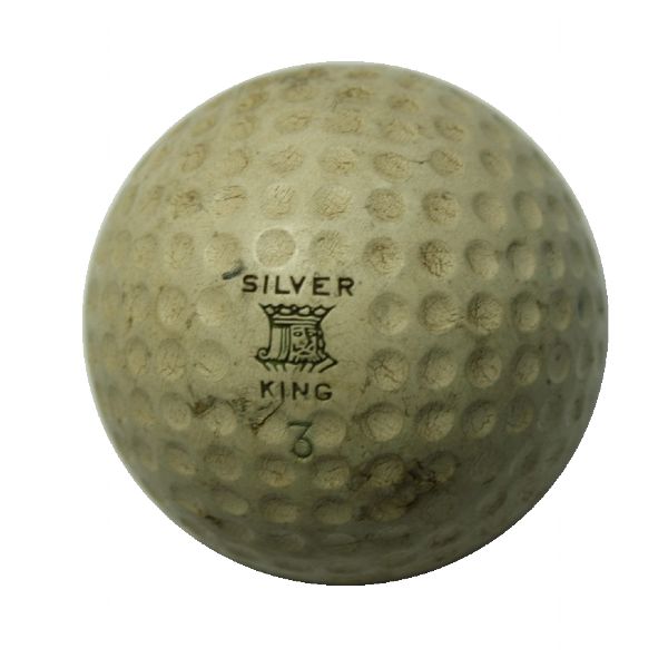 Silver King Dimple Vintage Golf Ball
