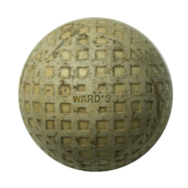 Wards Clipper Mesh Vintage Golf Ball
