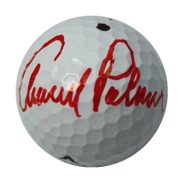Arnold Palmer Signed Personal Used Golf Ball JSA COA
