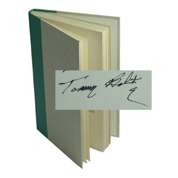 Tommy Bolt Signed Book The Hole Truth - by Tommy Bolt JSA COA