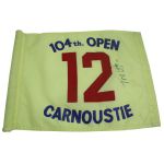 Tom Watson Signed 1975 Carnoustie Flag - 12th Hole JSA COA
