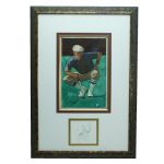 Payne Stewart Original Bart Forbes Painting "Golfs Greatest Card Set"-Signature