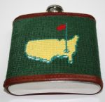 Smathers + Branson Needlepoint Augusta National Members Flask