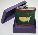 Smathers + Branson Needlepoint Augusta National Members Flask