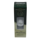 Limited Edition Masters Titleist Pro-V1 Sleeve of Golf Balls