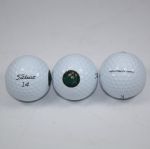 Limited Edition Masters Titleist Pro-V1 Sleeve of Golf Balls