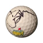 2015 MASTERS CHAMPION Jordan Spieth Signed Masters Logo Golf Ball JSA COA