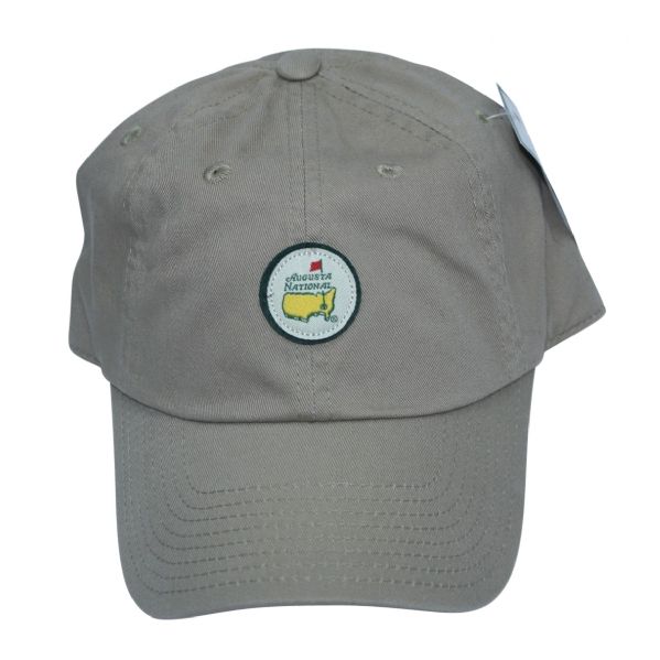 Augusta National Members Khaki Circle Patch Caddy Hat