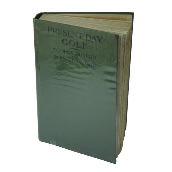1921 Golf Book Present Day Golf by Duncan and Darwin