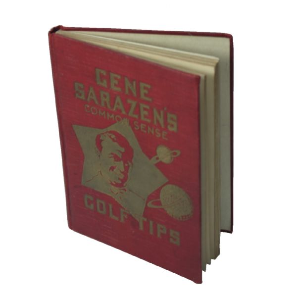 1924 Golf Book Common Sense Golf Tip by Gene Sarazen