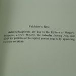 1901 Golf Book 'The Nineteenth Hole' by Sutphen
