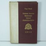 1932 United States Seniors Golf Association Year Book
