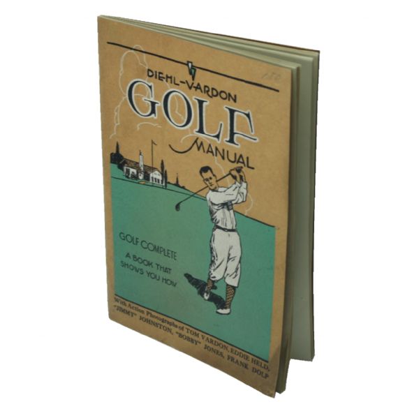 1927 Golf Book Golf Manual by Vardon and Diehl
