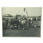 1930s Bobby Jones Multi-Signed Original 11x14 Photo w/O.B. Keeler, Jack Warner Etc Fully Signed PSA