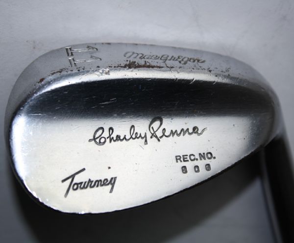 Charley Penna Steel Shaft 11 Iron Reg No 909 (31)