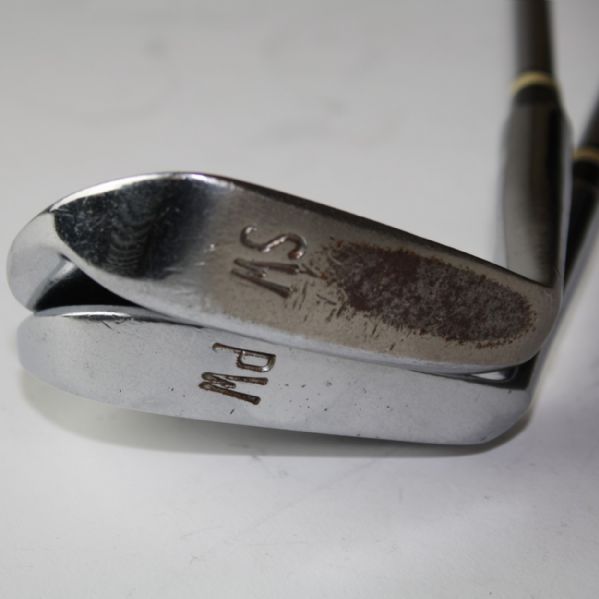 Lot of 2 Original Toney Penna Clubs: Sand Wedge and Pitch Wedge (35)