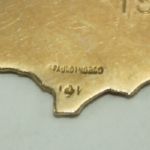 1971 14ct Gold Large AUGUSTA NATIONAL Members Lapel Pin