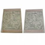 1960 Masters Saturday and Sunday Pairing Sheets - Palmer Victory
