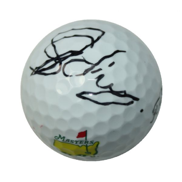 Charl Schwartzel Signed Masters Logo Golf Ball JSA COA