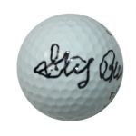 Gay Brewer Signed Masters Logo Golf Ball JSA COA