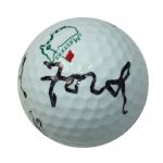Lot of 3 Masters Champions Signed Golf Balls - Ford, Aaron, and Lyle JSA COA