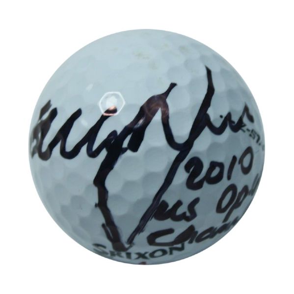 Graeme McDowell Signed Golf Ball with Open Champ Inscription JSA COA