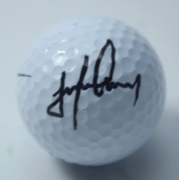 Trevor Immelman Signed Golf Ball JSA COA