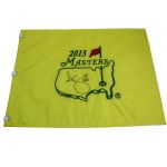 Adam Scott Signed 2013 Masters Embroidered Flag JSA COA