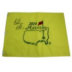 Bubba Watson Signed 2014 Masters Embroidered Flag JSA COA
