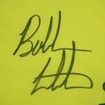 Bubba Watson Signed 2014 Masters Embroidered Flag JSA COA