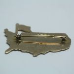 1971 14ct Gold Large Augusta National Members Lapel Pin