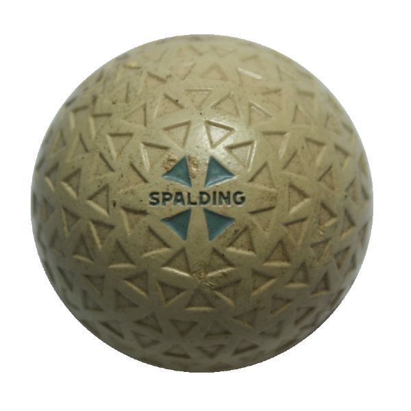 Spalding Vintage Mesh Golf Ball - Blue