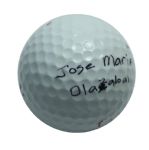 Jose Maria Olazabal Signed Golf Ball JSA COA